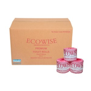 ECOWISE TOILET PAPER CTN 48 7OO SHT